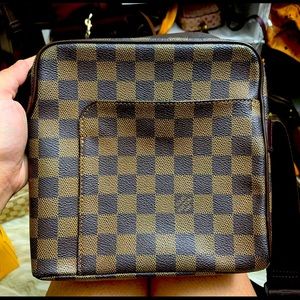 Authentic LV OLAV Damier Ebene Cross Body Bag